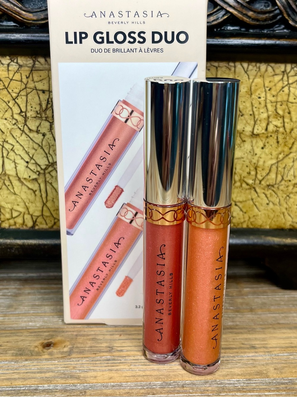 Anastasia Beverly Hills Lip Gloss Duo - Parfait & Girly-NIB Full Size